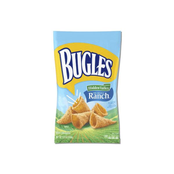 Bugles Hidden Valley The Original Ranch Crispy Corn Snacks (3 oz)