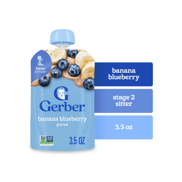 Gerber 2nd Foods Bananas 3.5 oz each (2 pk)