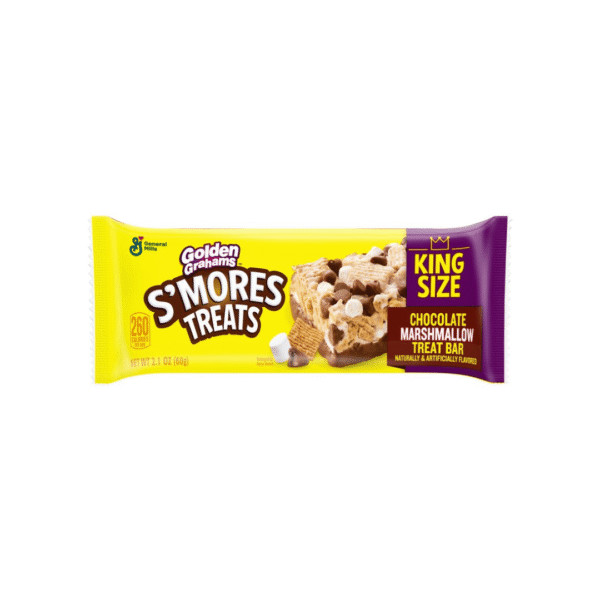 Golden Grahams King Size S'mores Chocolate Marshmallow Treat Bar (2.1 oz)