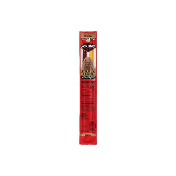 Jack Link's Original & Cheese Beef Stick Sasquatch Size (2.45 oz)