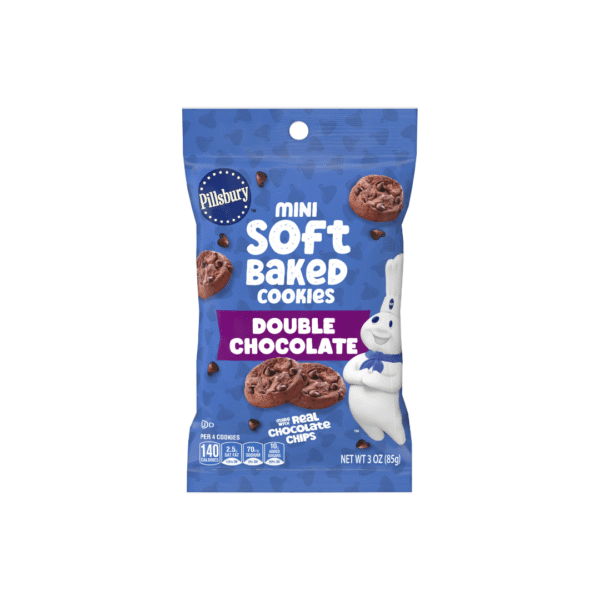 Pillsbury Soft Baked Double Chocolate Mini Cookies (3 oz)